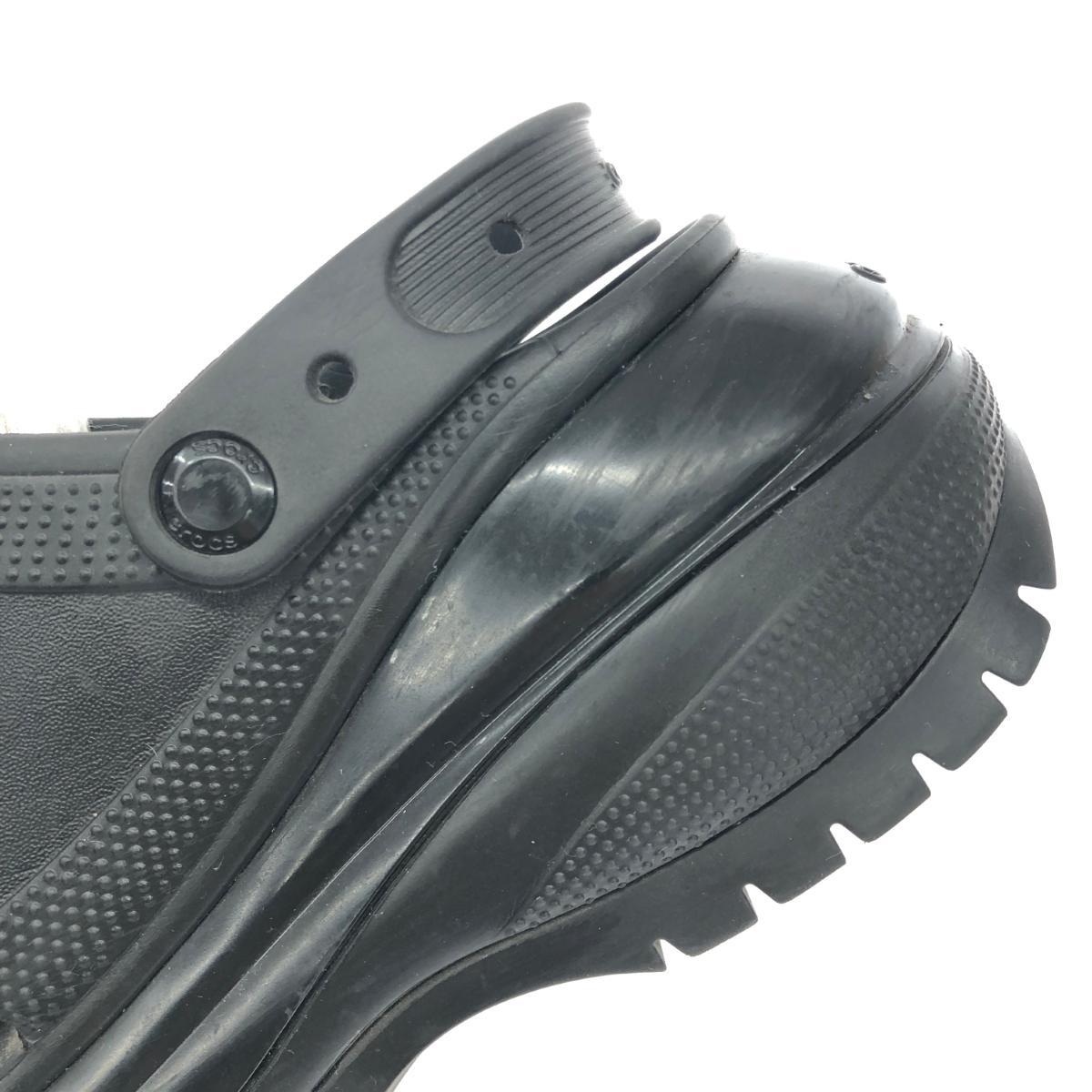 ◆crocs クロックス メガクラッシュ サンダル 7◆ ブラック ジビッツ付き レディース 靴 シューズ shoes ◆crocs クロックス メガクラッシュ サンダル 7◆ ブラック ジビッツ付き レディース 靴 シューズ shoes