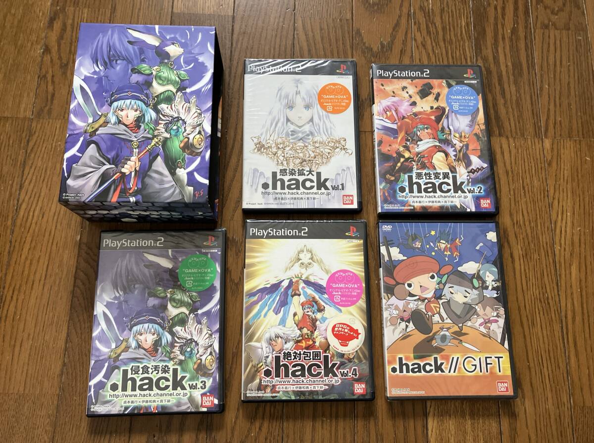 Yahoo!オークション -「.hack box」(プレイステーション2 Yahoo!オークション -「.hack box」(プレイステーション2