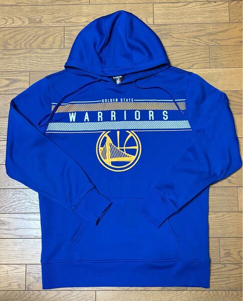 NBA GOLDEN STATE WARRIORS MEN’S HOODIE size-M(着丈66身幅56) 中古 送料無料 NCNR