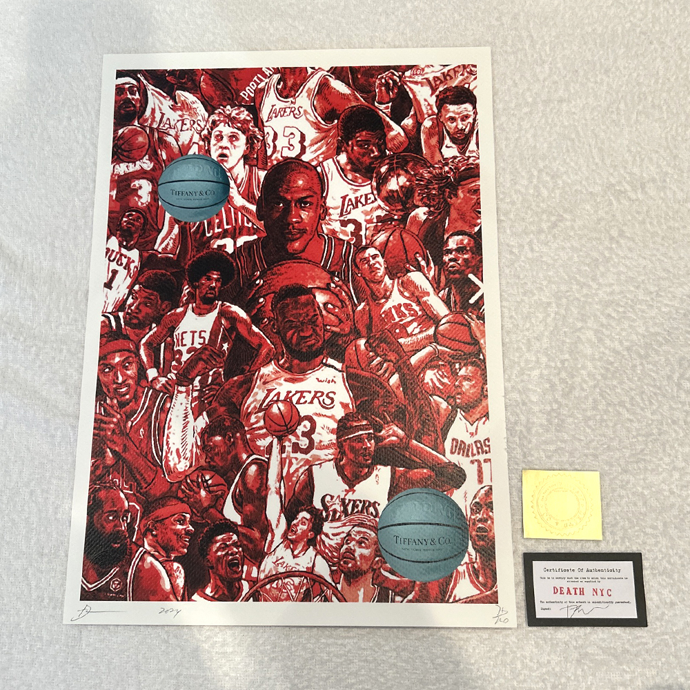 Yahoo!オークション -「death nyc jordan」(美術品) の落札相場
