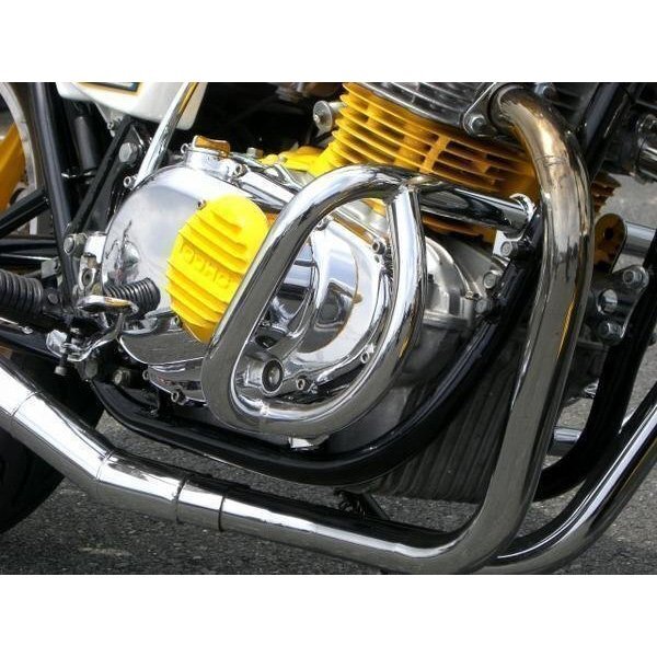 ＧＳ４００ エンジンガード ステンレス/ GS400L GS400Eの通販 by へっぽこ社員's shop｜ラクマ