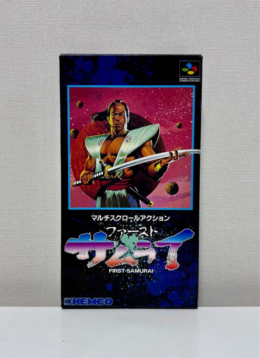 ♯♯SFC ファーストサムライ KEMCO 即決 □□ まとめて送料