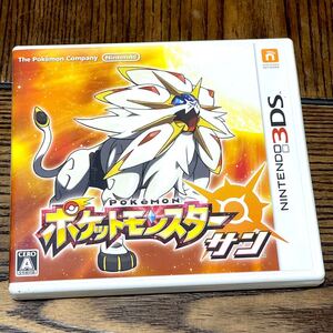 動作確認済 Nintendo/任天堂 ニンテンドー3DS用ソフト POKEMON/ポケットモンスター サン