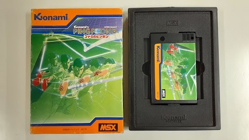 コナミのピンポン（箱説あり）（KONAMI）