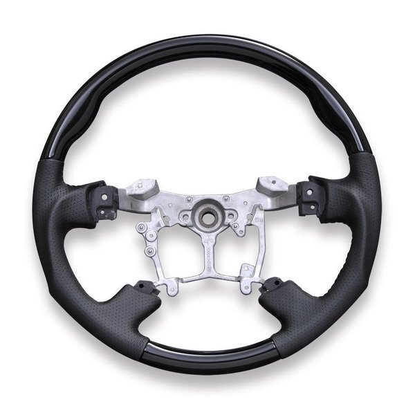 アルファード ヴェルファイア 20系 ステアリング ピアノブラック 高級パンチン