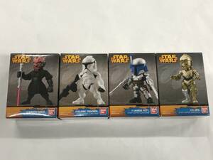 STAR WARS スターウォーズ CONVERGE コンバージ 全4種 C-3PO DARTH MAUL JANGO FETT CLONE TROOPER 食玩　ダースモール　ジャンゴフェット