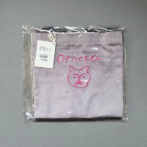 Orneko BY CLIP 刺繍トートバッグ オルネドフォイユ 塩川いづみ グレー
