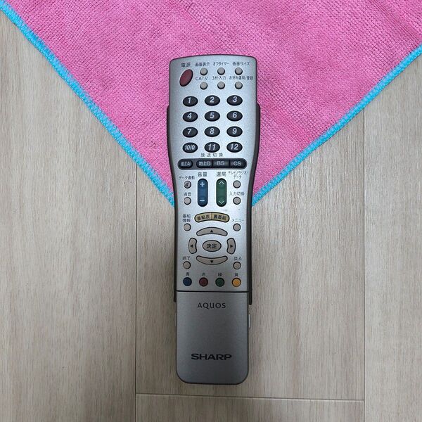 SHARP シャープ テレビリモコン GA434WJSA