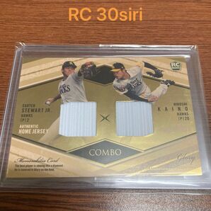 BBM 2020 GLORY CARTER STEWART JR. コンボジャージカード30枚限定 Rookie card