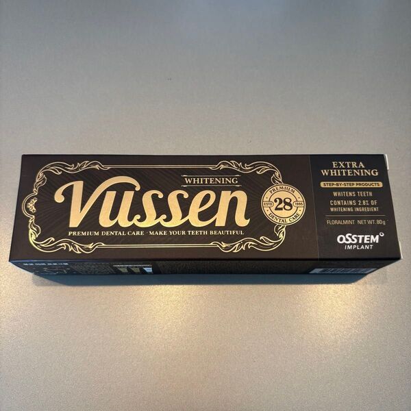 ◇新品未使用◇VUSSEN ビューセン美白歯磨き粉 ホワイトニング