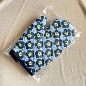 新品未使用 鍋つかみ ミトン 北欧 花柄キッチンミトン キッチン用品 かわいい