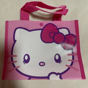USJ キティちゃん ビニール製手提げ鞄