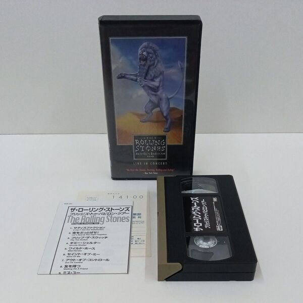 THE ROLLING STONES BRIDGES TO BABYLON 1998 ライブVHS ローリングストーンズ ビデオ