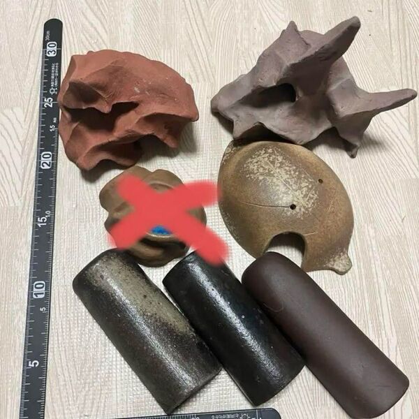 熱帯魚用シェルターセット