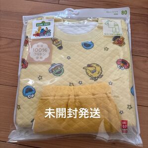 ユニクロ キルトパジャマ セサミストリート