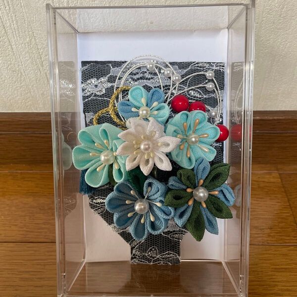 【ハンドメイド】つまみ細工 和風髪飾りセット 5点