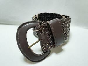 377 Laura Ashley LAURA ASHLEY lady's fashion braided belt width 6 centimeter postage 350 jpy 