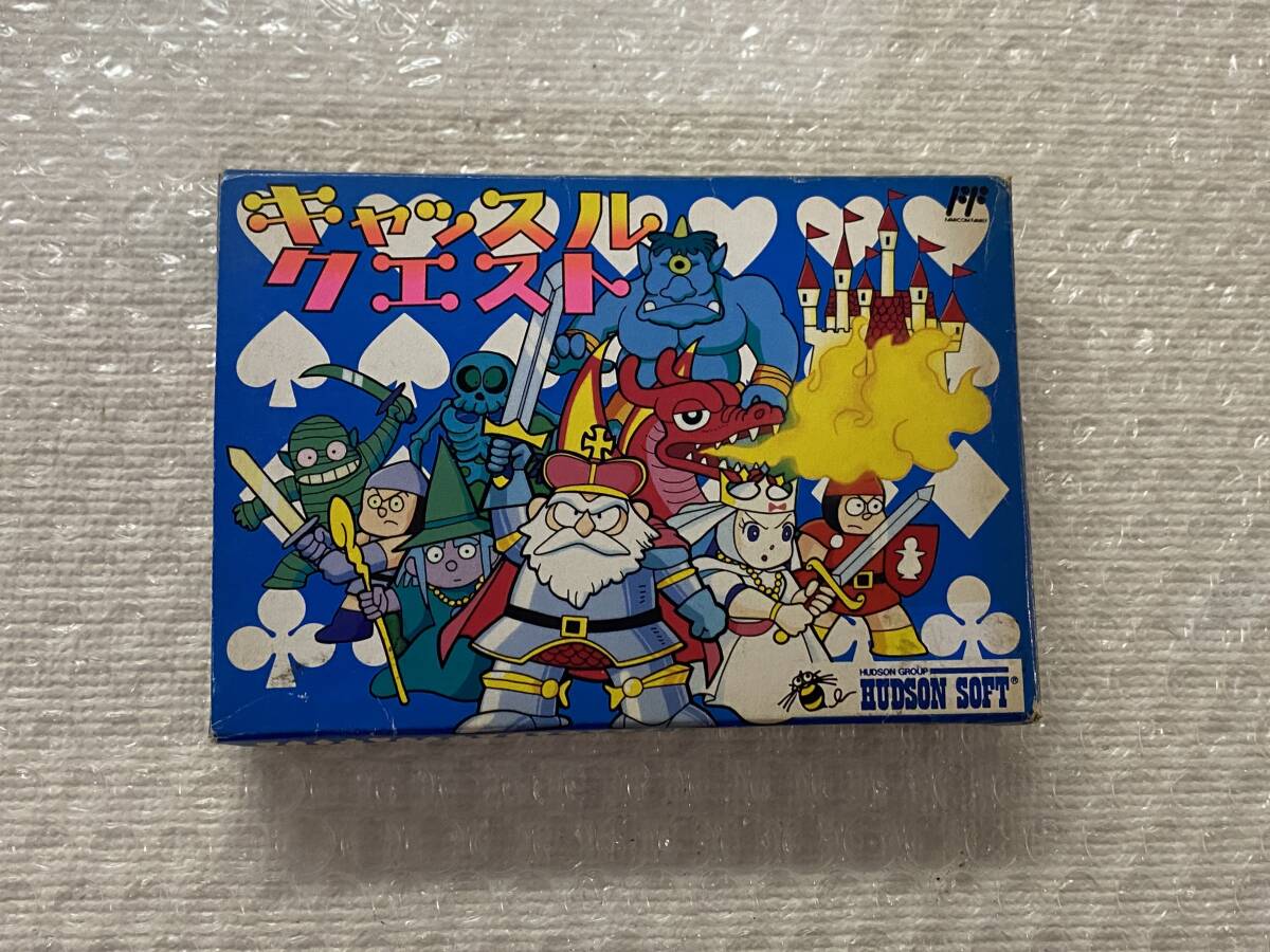 FC】ハドソン キャッスルクエスト 箱・説明書・ハガキあり