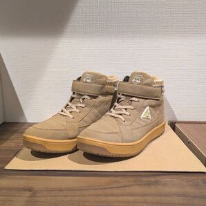 ni-mo キッズ ハイカットブーツ ハイカットスニーカー ベージュ 23.0