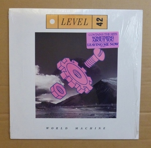 LEVEL 42「WORLD MACHINE」米ORIG [POLYDOR] ステッカー有シュリンク美品