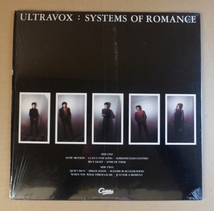 ULTRAVOX「SYSTEMS OF ROMANCE」米ORIG [ANTILLES] シュリンク美品_画像2