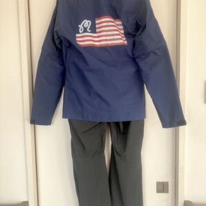 malbon golf マルボン nike ナイキ コラボ レインウェア ジャケット パンツ セット