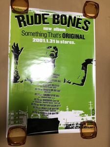 送料無料 B2サイズ『Rude Bones ポスター』スカコア
