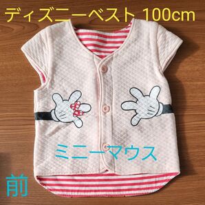 ミニーマウスベスト 100cm