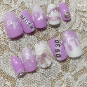 量産推しネイルチップ☆HiHiJets作間龍斗イメージ