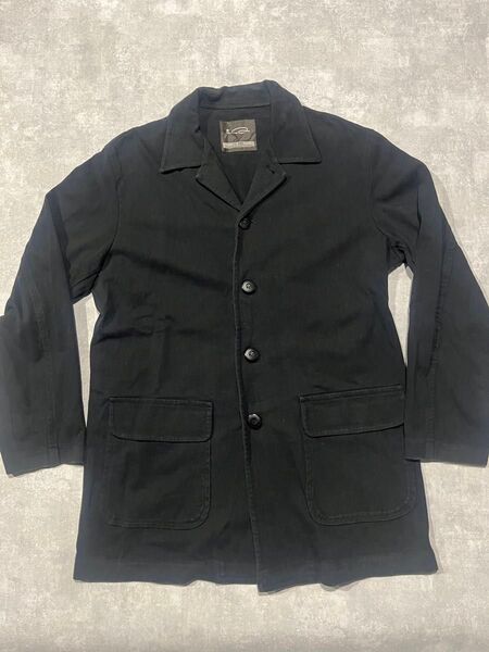 LQ MEN yohji yamamotoコート コットン ブラック