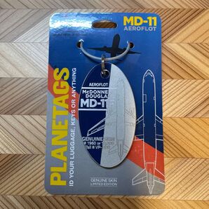 (新品未使用) PLANETAGS アエロフロートロシア航空 MD-11F VP-BDR