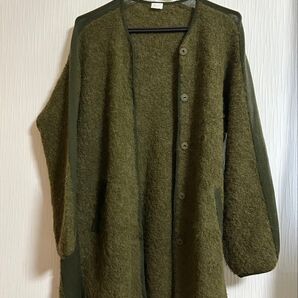 C.T.plage グリーン アルパカ ロングカーディガン