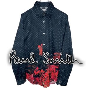 Paul Smith SMAP キムタク DIR 京 着用 総柄 炎薔薇シャツ