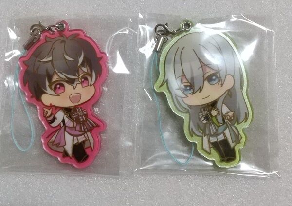 アイドリッシュセブン スターリボンステーショナリー パールアクリルコレクション ストラップ セット 百 千 キーホルダー