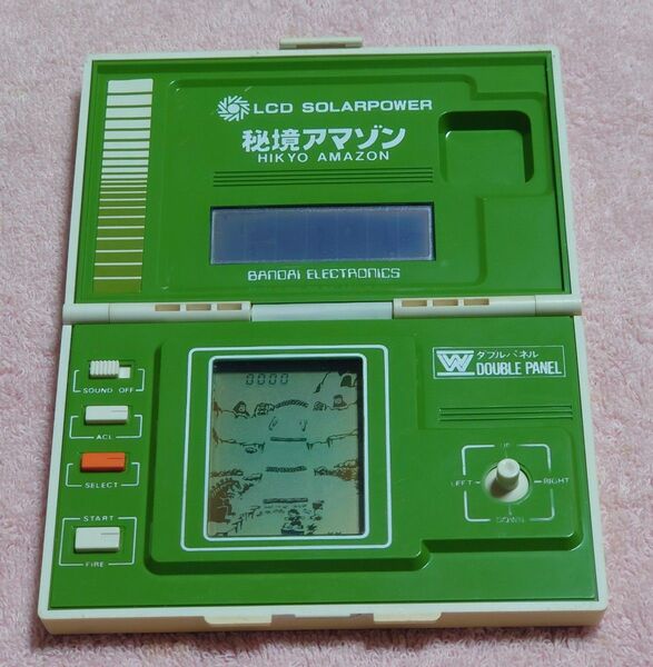 送料無料 秘境アマゾン 起動確認済 ゲームウォッチ LCDソーラーパワー