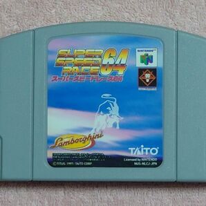 送料無料 スーパースピードレース64 端子清掃、起動確認済 ニンテンドー64