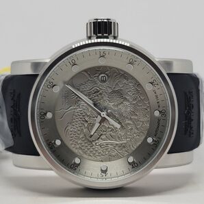 Invicta インビクタ 15862 48mm S1Rally ヤクザドラゴン オートマチック シルバー&ブラック
