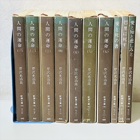 人間の運命 1～14巻の合計14冊 芹沢光治良 新潮社 人間の