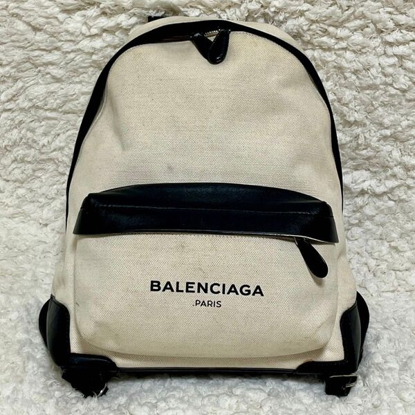 バレンシアガ キャンバス レザー リュック バックバッグ BALENCIAGA