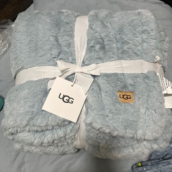 UGG ラビットファー ブランケット 毛布