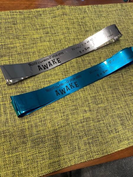 NiziU AWAKE 代々木公演 銀テープ