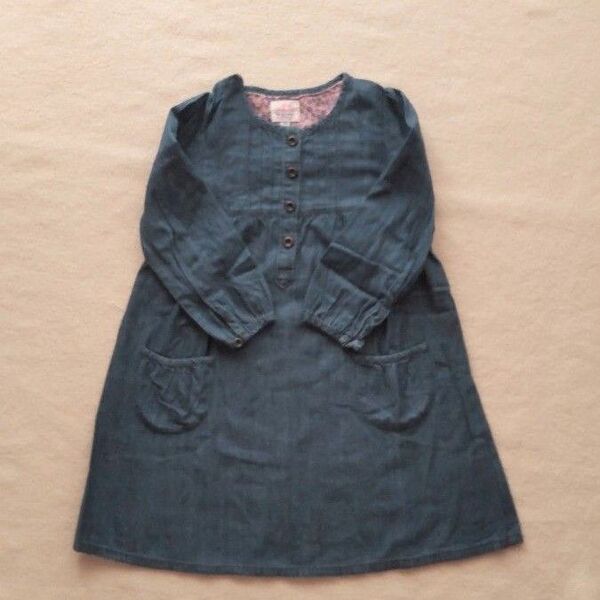 ユニクロ ワンピース 120cm 長袖 デニム チュニック UNIQLO 子供服 キッズ 女の子 スカート 可愛い おしゃれ
