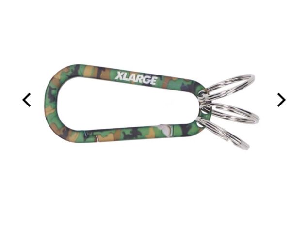 XLARGE STANDARD LOGO KEYRING CARABINER エクストララージ カラビナ 新品