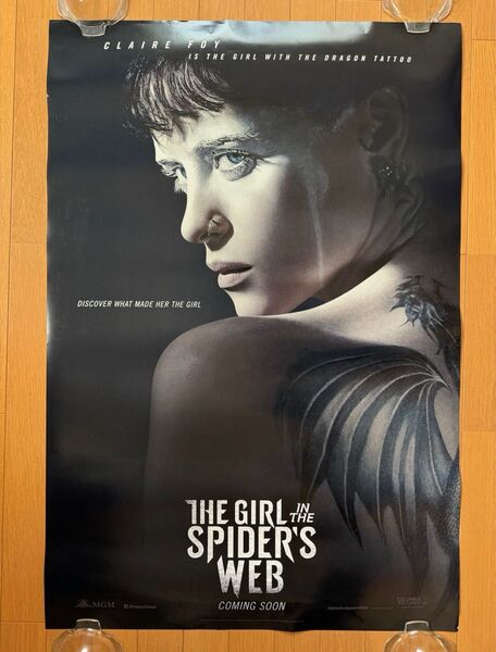蜘蛛の巣を払う女 The Girl in the Spider's Web 特大 両面プリント ポスター 101cm×68.5cm