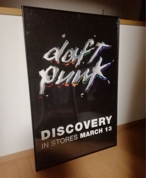 DAFT PUNK ダフト パンク DISCOVERY ディスカバリー 額装 特大 ポスター