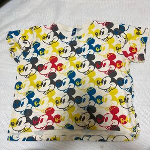 ミッキーTシャツ Right-on 半袖 Tシャツ 140 と120 2枚 値段は一枚の価格です