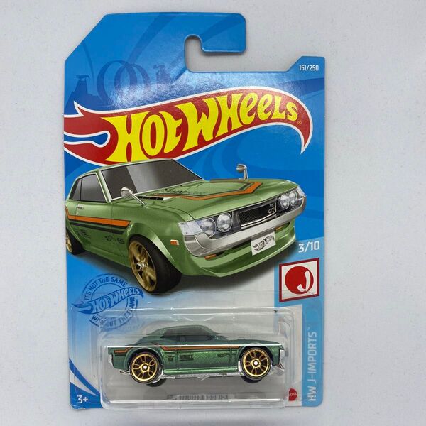 ホットウィール (Hot Wheels) ベーシックカー 1970 トヨタ セリカ HBN98-M910G 絶版
