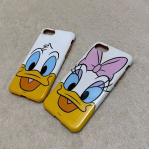 iPhone7 8 2つセット ドナルド デイジー Disney お揃い ケース