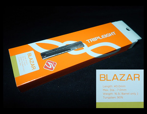 【海蛍】未使用保管品 TRIPLEIGHT BLAZAR タングステン90% 16.5g ダーツ ①