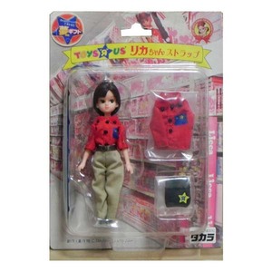  Takara Licca-chan toy The .s Licca-chan strap figure put on . change doll 